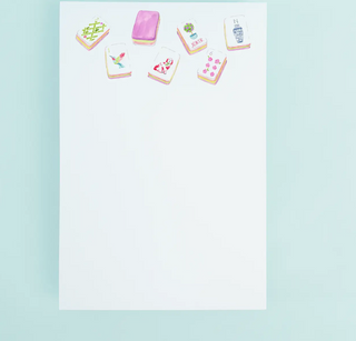 Large Mahjong Tiles Notepad