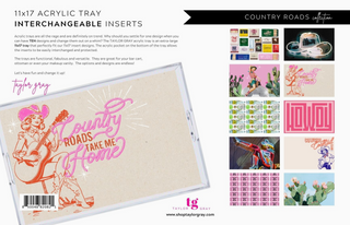 Country Roads Insert Set of 10 11x17