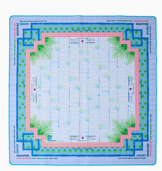 Palm Paradise Mahjong Mat