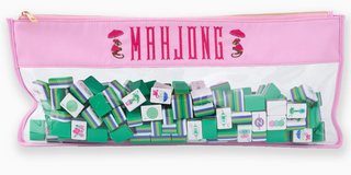 Cotton Candy Monkey Mahjong Bag