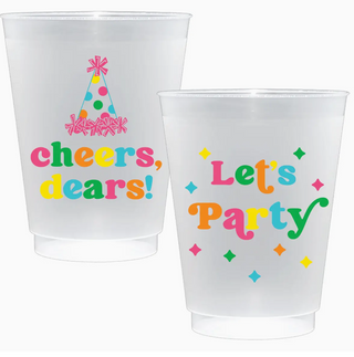 Cheers, Dears Celebration Shatterproof Plastic Cups