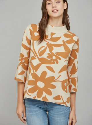 Junie Jacquard Sweater