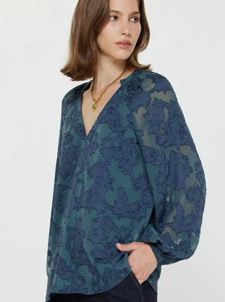 The Autumn Jacquard Blouse