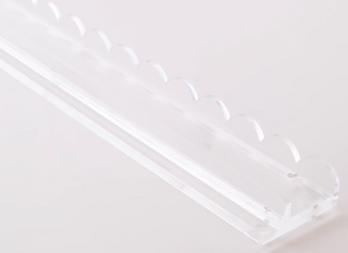 Clear Acrylic Scallop Racks