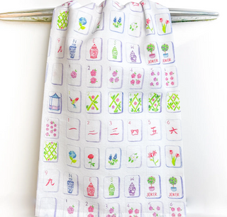 Mahjong Taylor Tea Towel