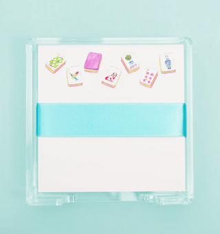 Large Mahjong Desk Set