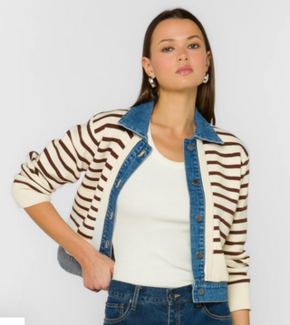 Francis Jasper Striped Jacket