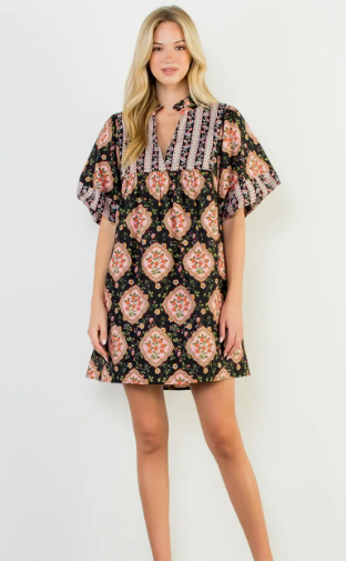 The Nella Garden floral Dress