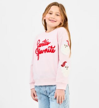 Sarah Youth Sweatshirt | Santa's Favorite