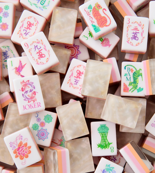 Pearlescent Mahjong Tiles