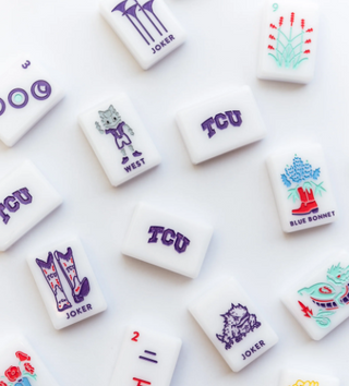 West Wind Mahjong Tiles Collegiate