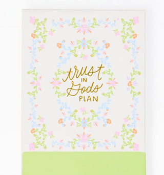 Flip Notepad Trust in God's Plan