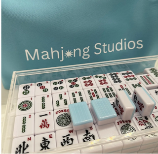 Bamboo Sky Mahjong Tiles