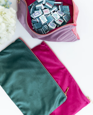 Bird Bam Velvet Tile Bag