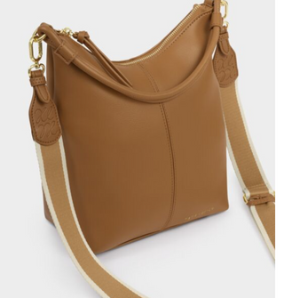 Hallie Satchel Bag Carmel