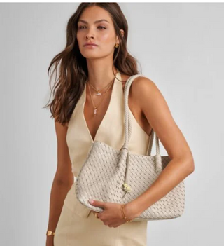 Nova Small Shoulder Tote Oyster