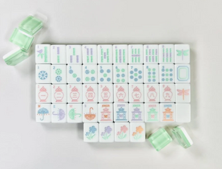 Garden Party Mahjong Tiles