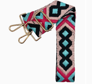 Boho Cotton Candy Purse Strap