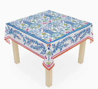 BM Colorful Chinoiserie 55x55 Tablecloth