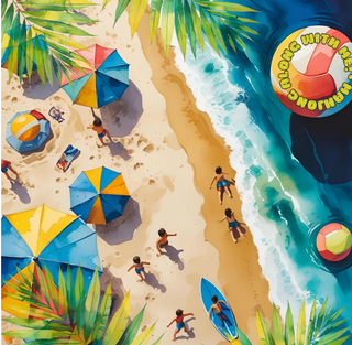 Catch a Wave Mahjong Mat