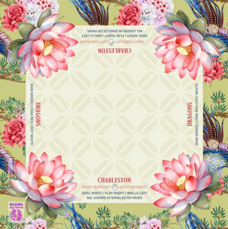Lotus Blossom Mahjong Mat