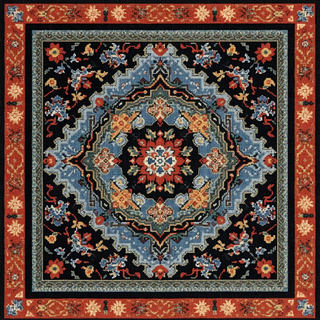 Needlepoint Vintage Mahjong Mat