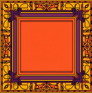 Modern Geometric Mahjong Mat