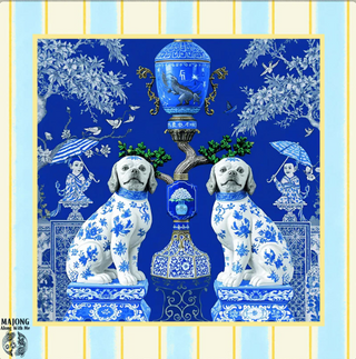 Staffordshire Chinoiserie Mahjong Mat