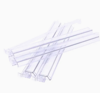 Mahjong Rack and Pusher Set of 4 Clear