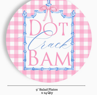 Mahjong 24ct 9" Paper Plates