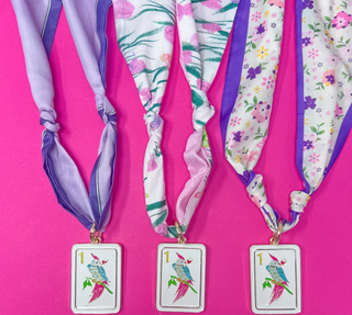Mahjong Scarf Necklaces
