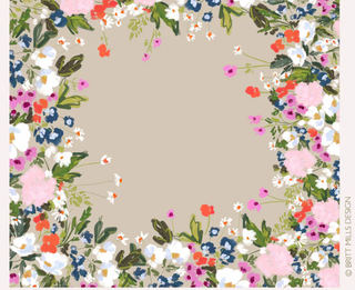 Veranda Mahjong Mat (Non-Neoprene)