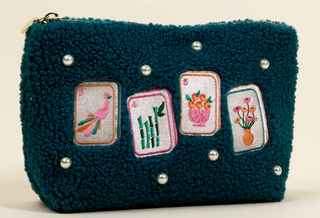 Teddy Pouch–It's Mahj Time