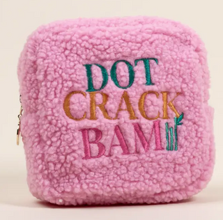 Teddy Pouch–Square Dot Crack Bam