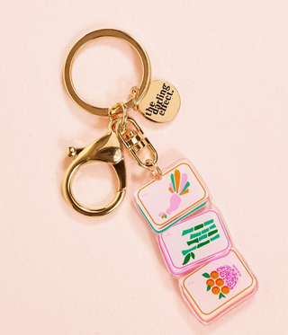 Acrylic Keychain–Mahjong Tiles