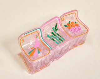 Shape Up Claw Clip–Mahjong Tiles