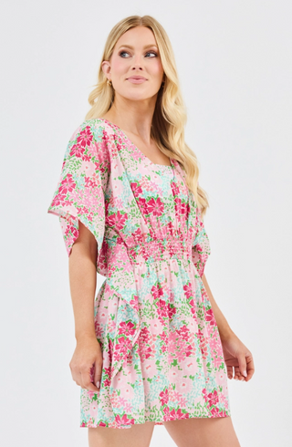 Priscilla Short Beach Dress | Petal Perfect Pink