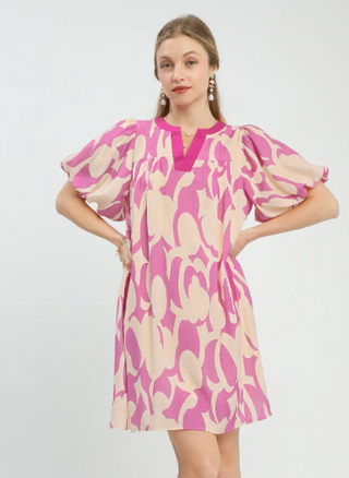Pink Peony Dress