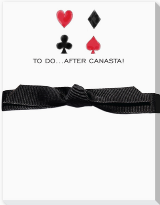 To Do After Canasta Mini Notepad