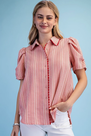 Gina Top - Red