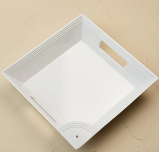 square melamine tray
