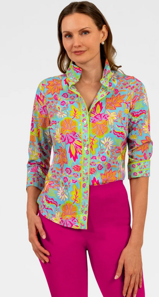 Boyfriend Shirt - Blooming Party