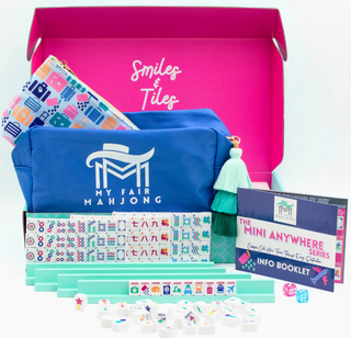 Mini Travel Mahjong | Mini Anywhere Series | White