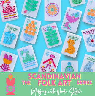 The Scandinavian Folk Art Series | Mahjong with Nordic Style