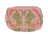 Cheetah Pair Cosmetic Pouch