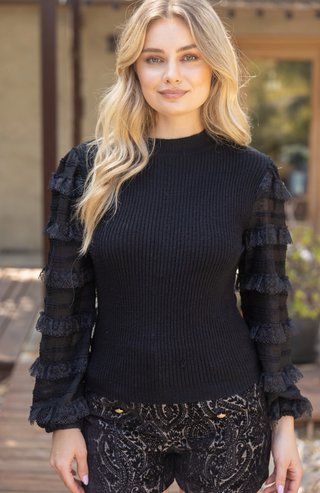 The Abigale Long Sleeve Sweater top