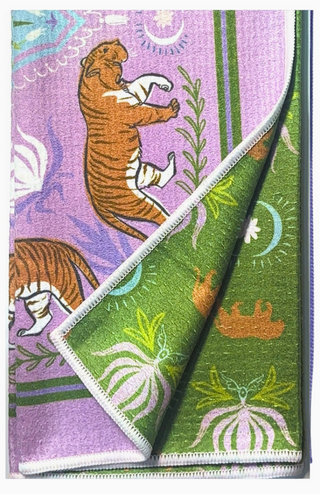 Moon Tiger Double-Sided Tea Towel