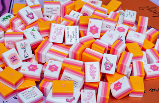 Bams & Bubbly Mahjong Tile Set