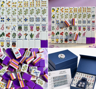 Citrus Grove Mahjong Tile Set