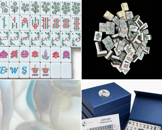 Opal Dream Mahjong Tile Set